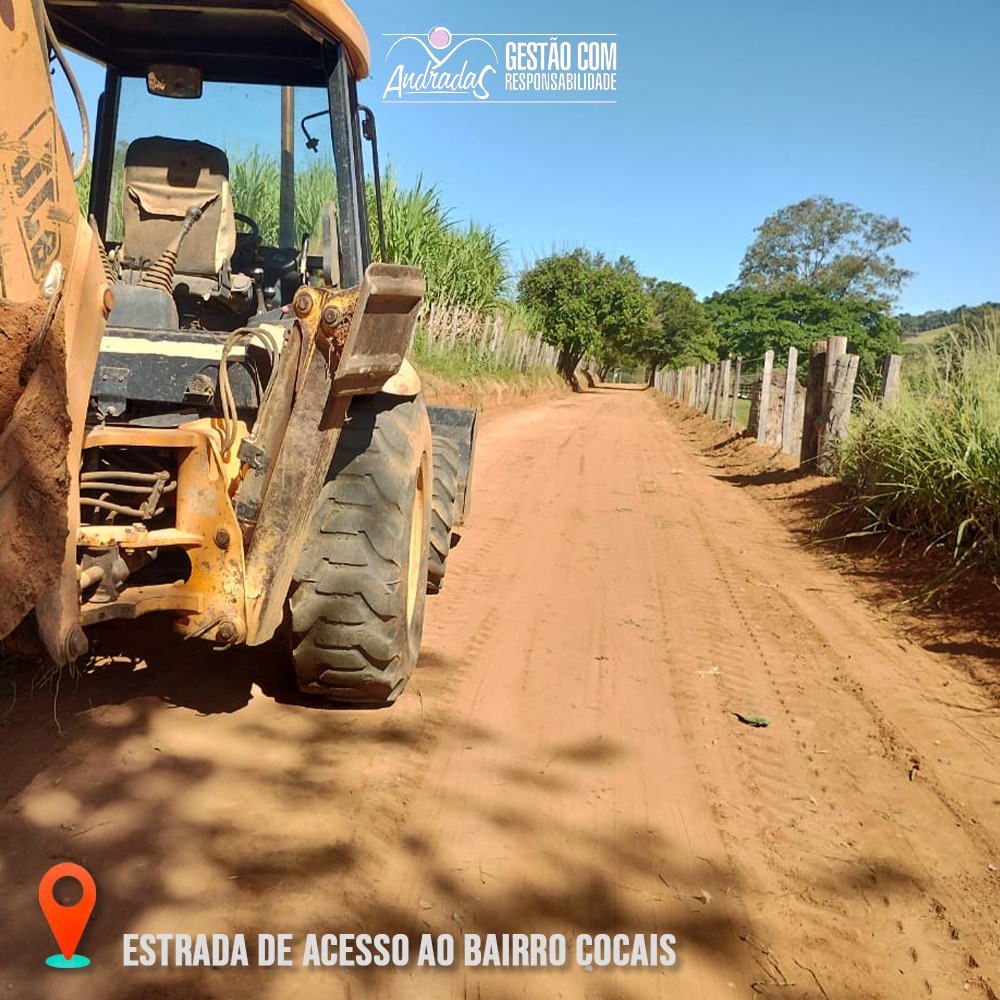 PREFEITURA DE ANDRADAS PROMOVE MELHORIAS NAS ESTRADAS RURAIS
